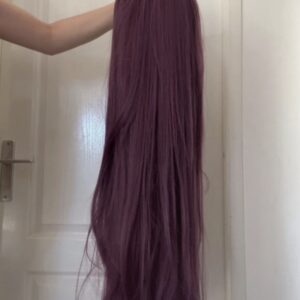 Perruque violette